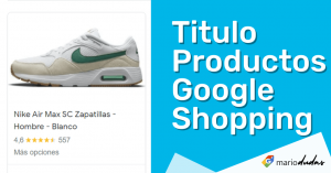 Titulo Productos Google Shopping