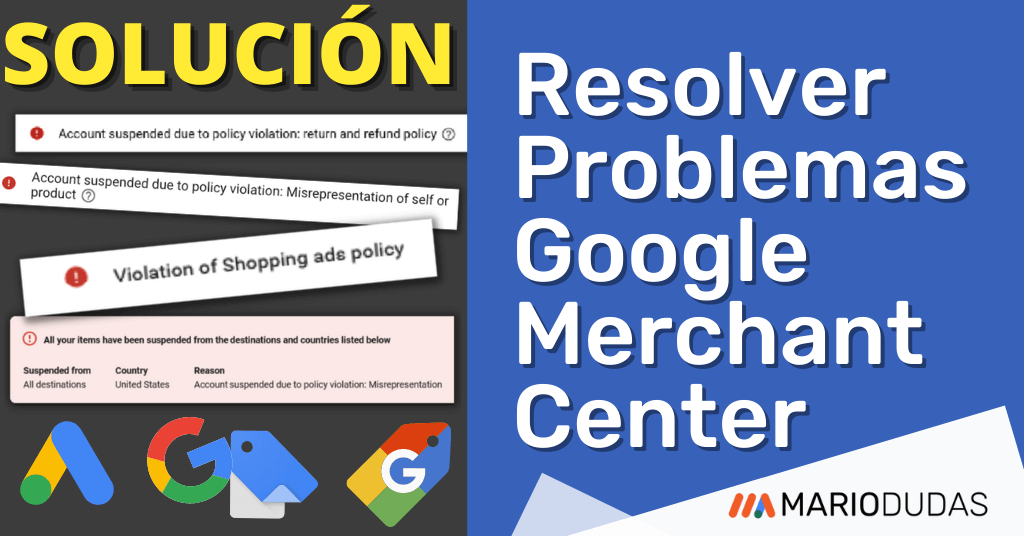 Resolver Problemas Y Errores Google Merchant Center