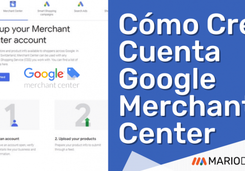 CÃ³mo Crear Cuenta Google Merchant Center
