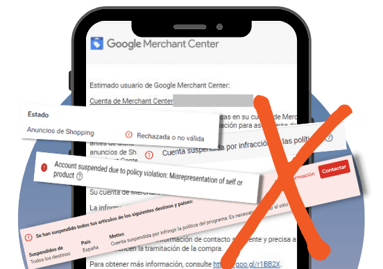 Recuperación Cuenta Google Merchant Center