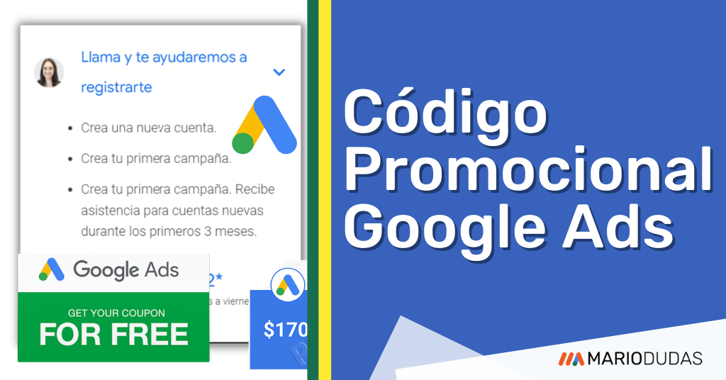 Código Promocional Google Ads - CUPONES 2022